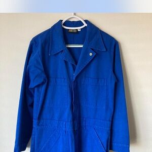 Big bud press long sleeve everyday jumpsuit Blue size medium